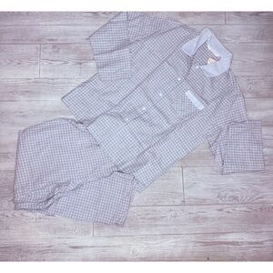Nwt Victoria’s Secret country long sleeve flannel plaid shirt and pants pajamas